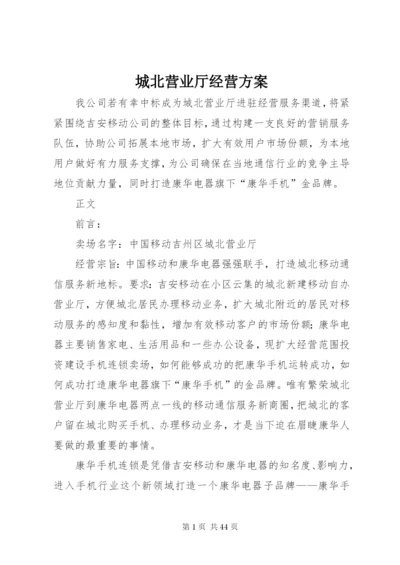 城北营业厅经营方案.docx