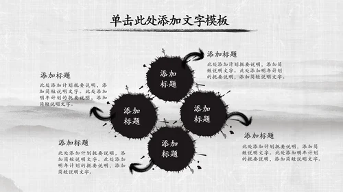 中国风传统文化国学经典家风家训PPT模板