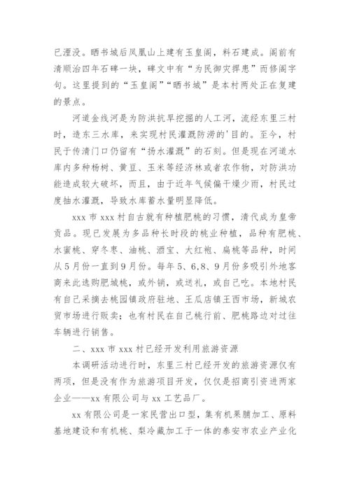 思想政治理论课社会实践调研报告.docx