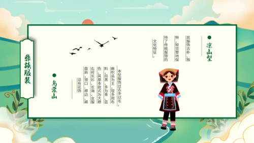 少数民族彝族文化介绍通用PPT模板
