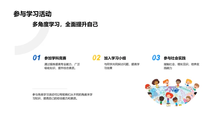 初三中考备战指南PPT模板