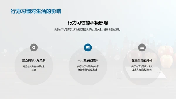 培养良好行为习惯