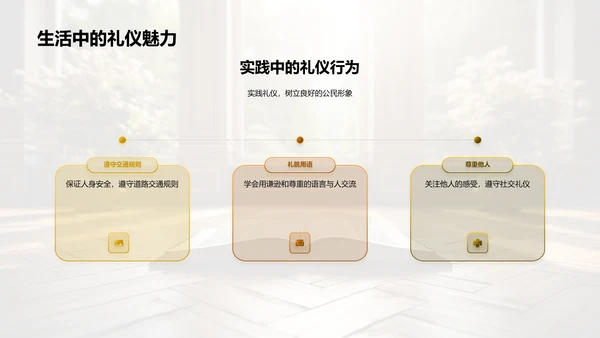 文明礼仪与我