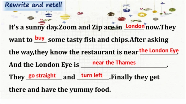 Unit 1 How can I get there Part C Story time 课件(共2