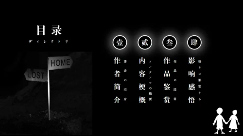 《白夜行》读书分享通用PPT模板