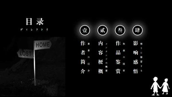 《白夜行》读书分享通用PPT模板
