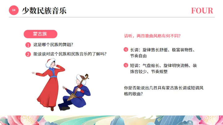 56个民族少数民族介绍通用PPT模板