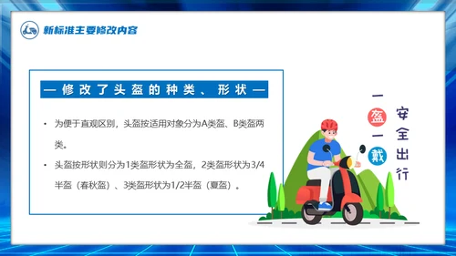 摩托车电动车电瓶车新规通用PPT模板