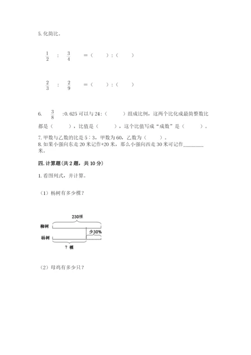 北京版六年级下册数学期末测试卷【培优a卷】.docx