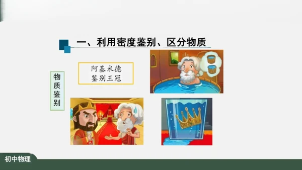 人教版 初中物理 八年级上册 第六章 质量和密度 6.4 密度与社会生活 课件（共35张PPT）