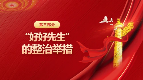 党员干部不能做好好先生好人主义PPT党课