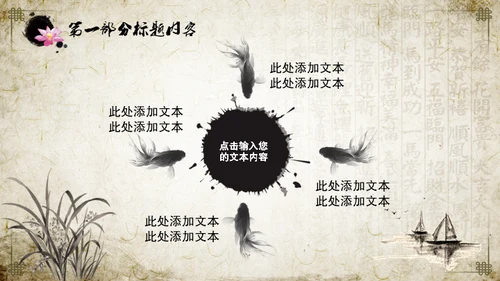 中医中药中国风国学文化通用PPT模板
