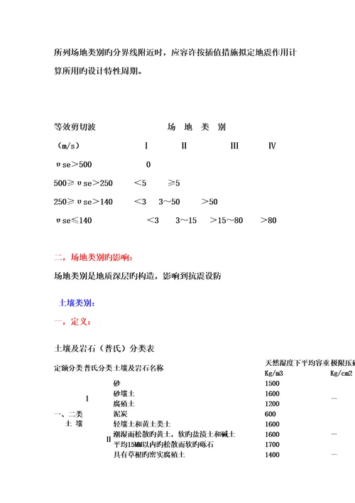 关键工程类别