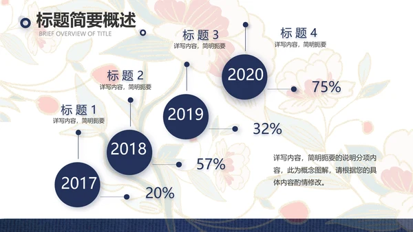 蓝色国潮风中国汉服文化介绍动态PPT模板