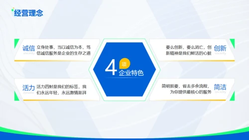 蓝色科技互联网有限公司通用PPT模板