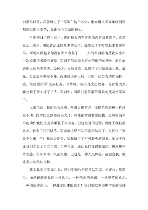 热门初中军训心得体会七篇.docx