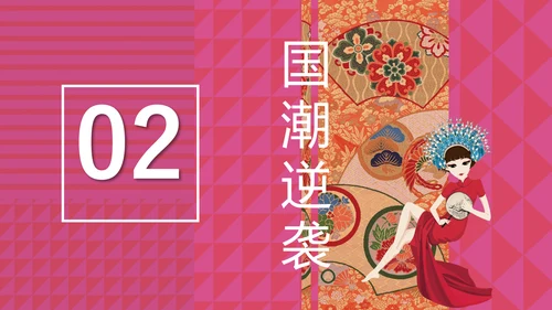 国潮戏曲京戏PPT模板