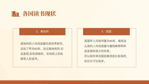 褐色简约文艺风世界读书日主题班会PPT模板