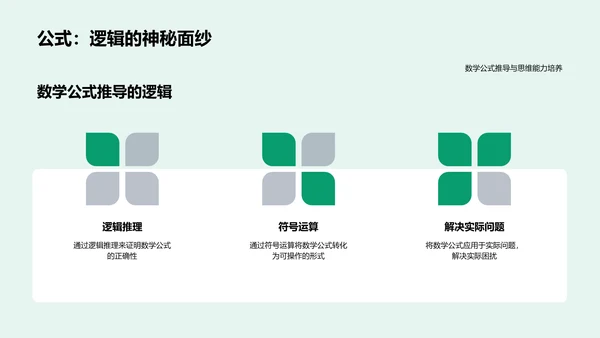 高数演绎与应用PPT模板