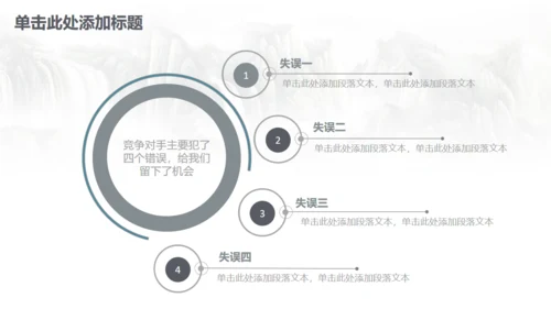 古筝中国风山水画商务大气通用PPT模板