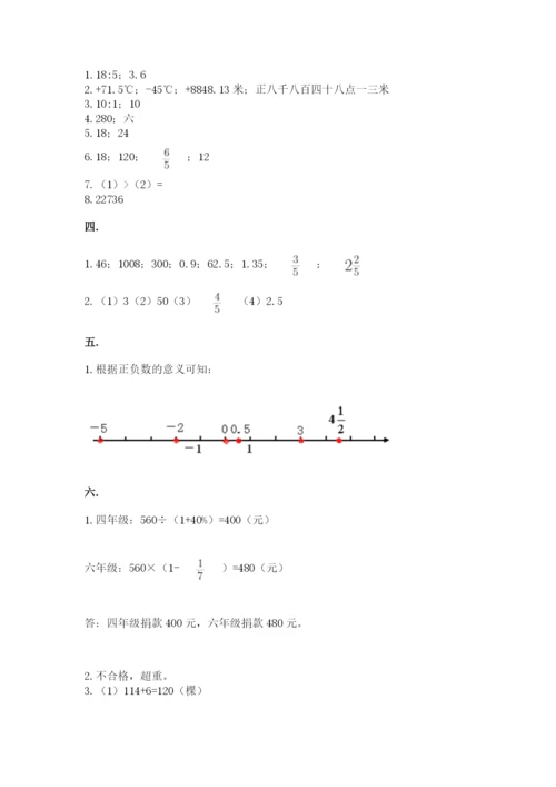 北师大版六年级数学下学期期末测试题含答案（名师推荐）.docx