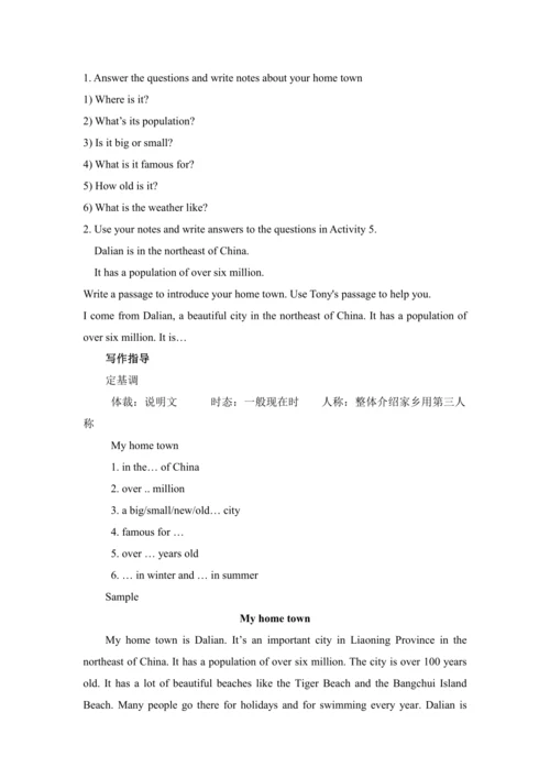 Unit 2 reading