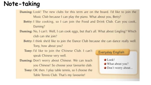 Module 2 What can you do Unit 1 课件