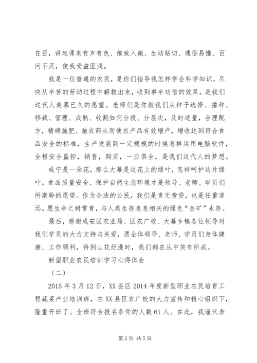 新型职业农民教育培训心得体会3篇_2.docx