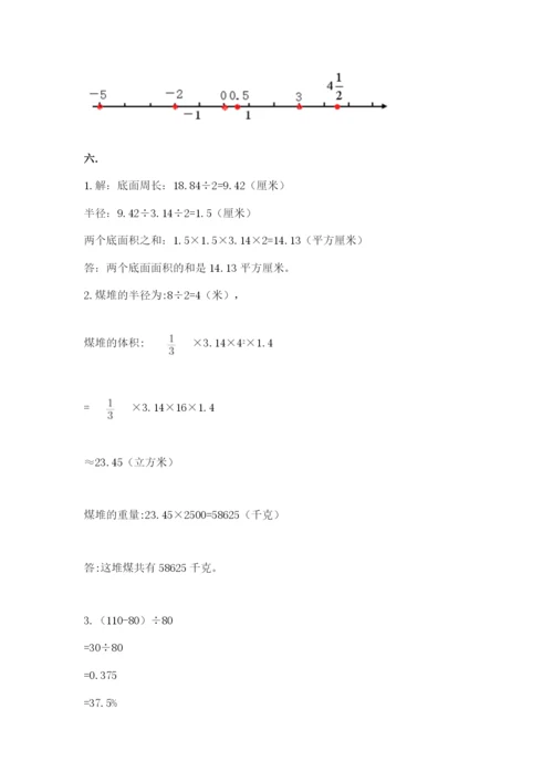 小学毕业班数学检测题附答案【夺分金卷】.docx