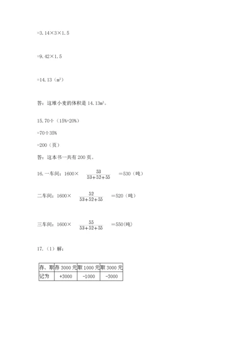 六年级小升初数学解决问题50道精品（名师系列）.docx