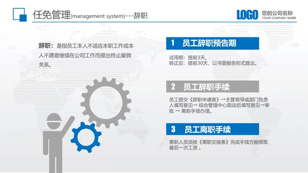 公司企业新员工入职培训教育PPT模板