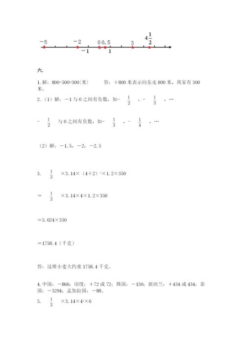 最新苏教版小升初数学模拟试卷精品（夺冠系列）.docx