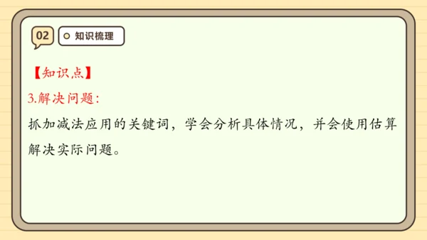 人教版三年级上册第四单元万以内的加法和减法（二）【单元复习篇】课件(共27张PPT)