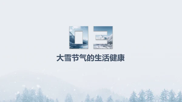 二十四节气之大雪PPT模板