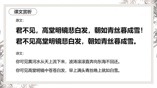 将进酒PPT模板