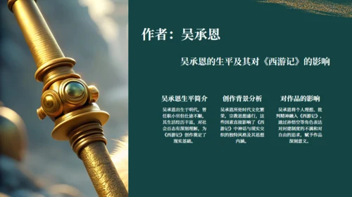 西游记读书分享通用PPT模板