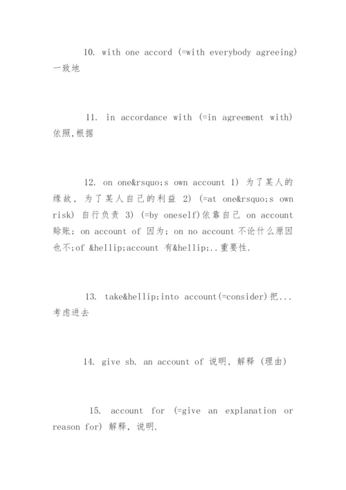 英语专八高频词汇及短语语法_1.docx