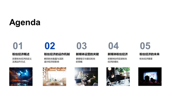 粉丝经济运营PPT模板