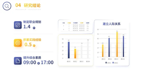 蓝色卡通风毕业论文答辩通用PPT模板