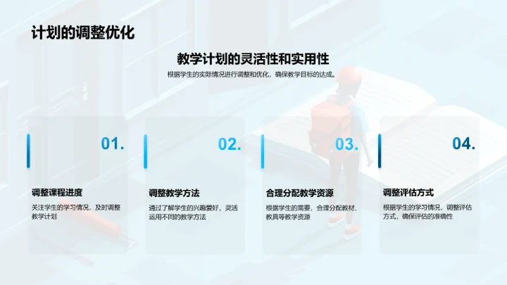 教学工作季度报告PPT模板