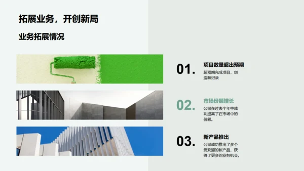 半年房产市场策略，房地产通用PPT模板