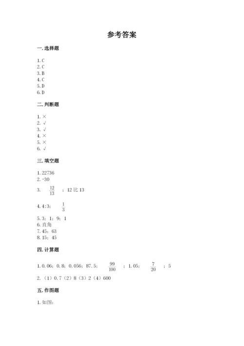 澄海区六年级下册数学期末测试卷一套.docx
