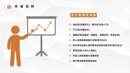 二手房贷款流程手续知识通用PPT课件模板