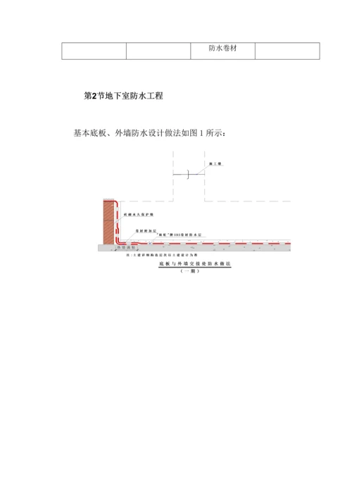 地下室SBS卷材防水关键工程综合施工专题方案.docx