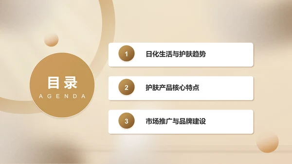 护肤产品介绍PPT模板