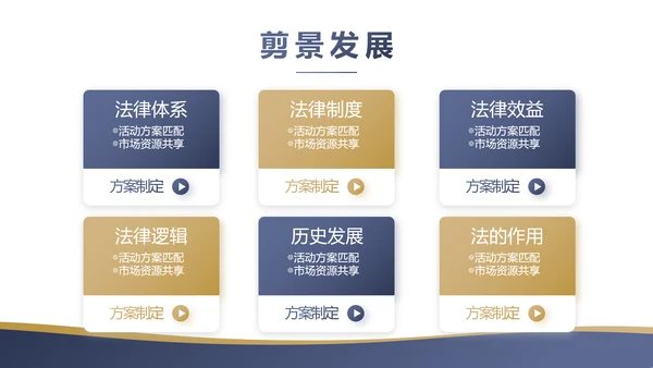 蓝色大气创意法律法规宣传介绍动态PPT模板