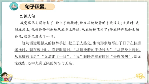 统编版六年级语文下册单元复习第三单元（复习课件）