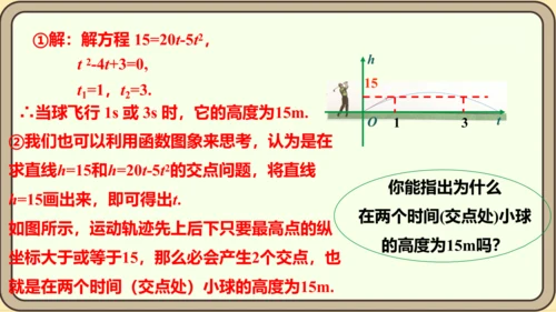 人教版数学九年级上册22.2  二次函数和一元二次方程课件（共55张PPT）