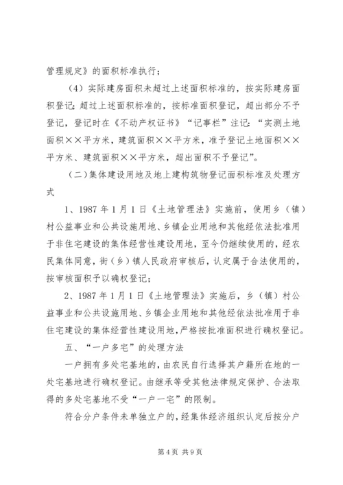 关于农村宅基地和集体建设用地及地上房屋确权登记发证有关问题的指导意见(XX市).docx