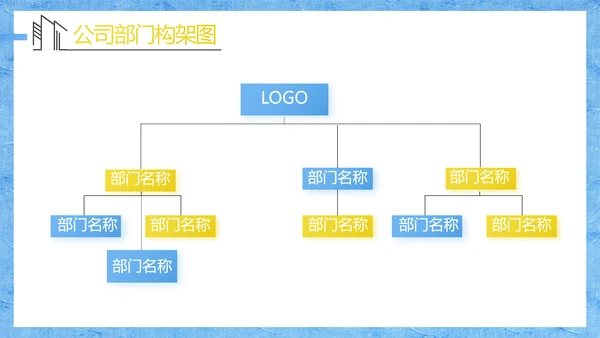 蓝色调北欧极简室内设计方案汇报工作总结汇报PPT动态模板